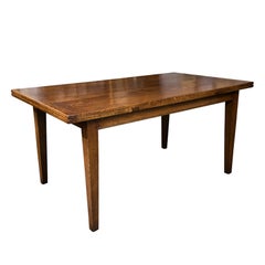 Vintage English Oak Extension / Drawleaf Table