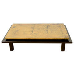 Jansen Gilt Lacquered Low Table