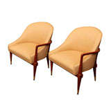 Pair of Widdicomb armchairs.