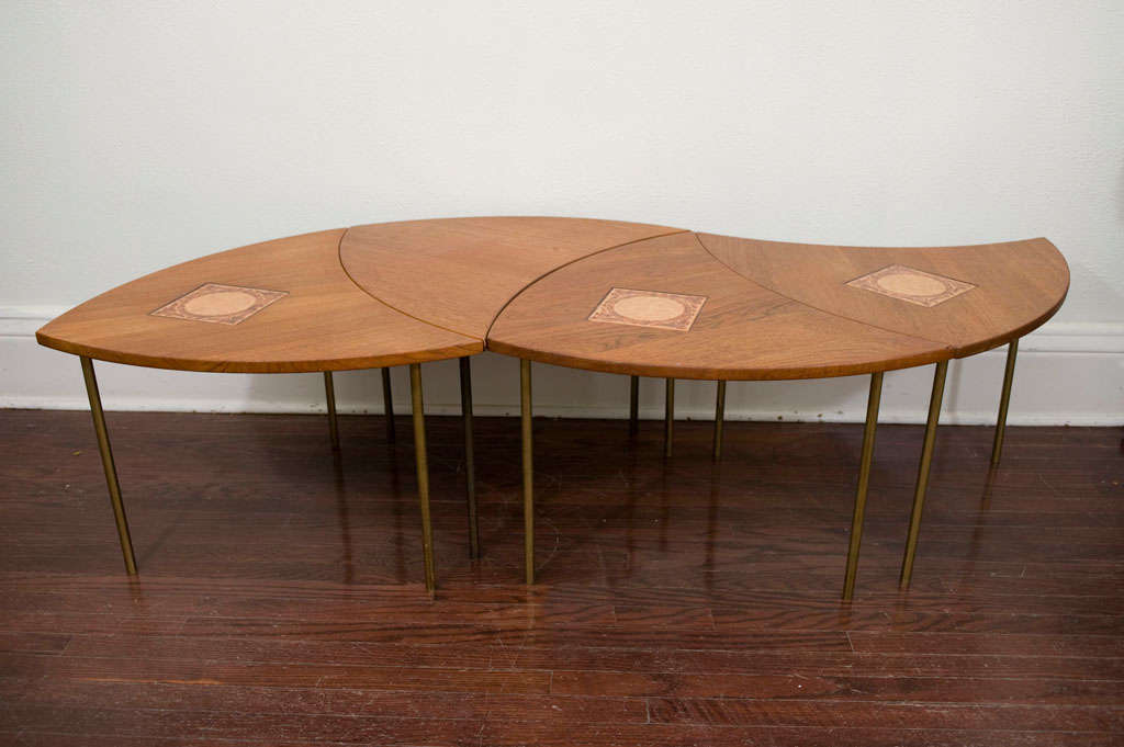 Peter Hvidt Nesting Tables by France and Sons.