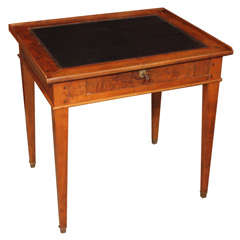 Writing Table with leather top