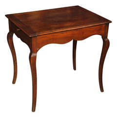 French Oak Side Table