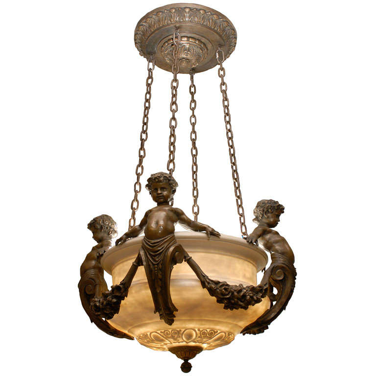 Cherub Chandelier 