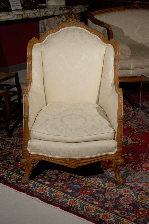 20th Century Louis XV bergere For Sale