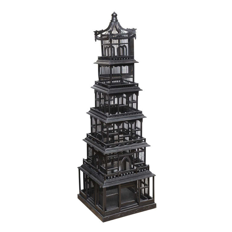 Seven Story Bird Cage