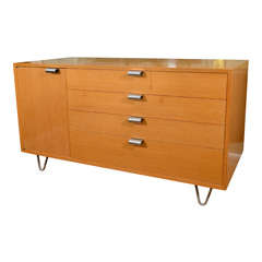 George Nelson primavera chest with hairpin legs and J pulls