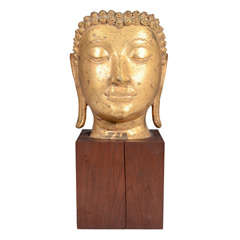 Antique Thai Fragmentary Buddha Head