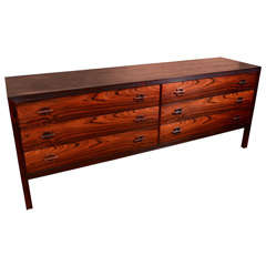 Mid Century Danish Modern Rosewood Credenza