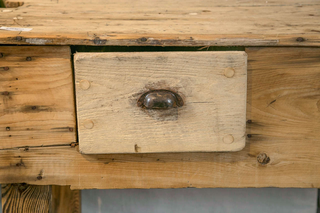 Country Work Table Sideboard