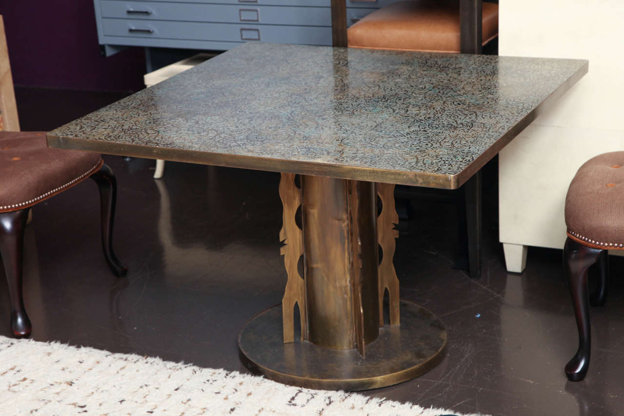 Philip and Kelvin LaVerne Etruscan Dining Table
