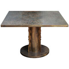 Philip and Kelvin LaVerne Etruscan Dining Table