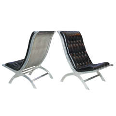 Pair of John Vesey 'Maximilian' Lounge Chairs