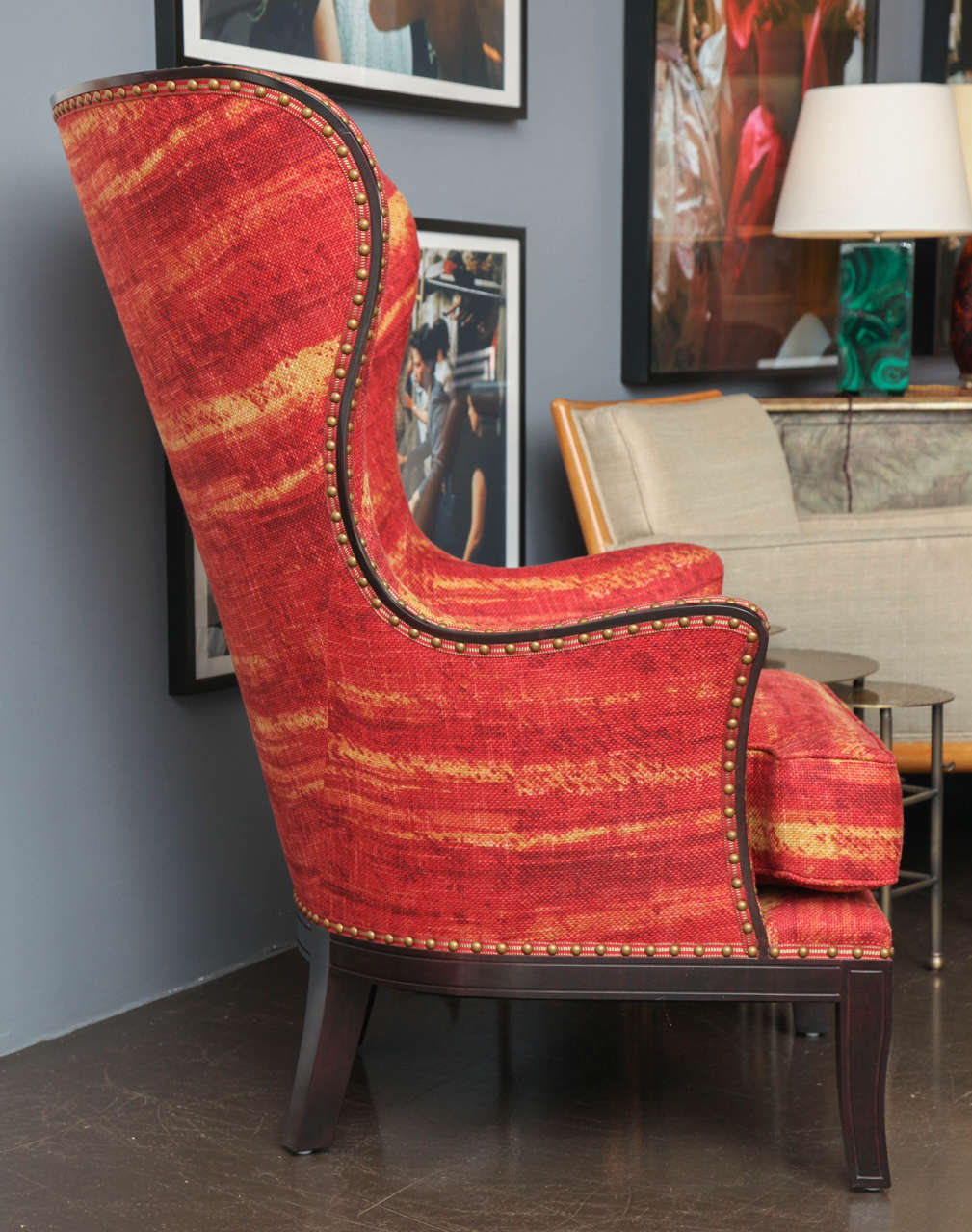 American Liz O'Brien Editions Evelyn Wing Back Chair