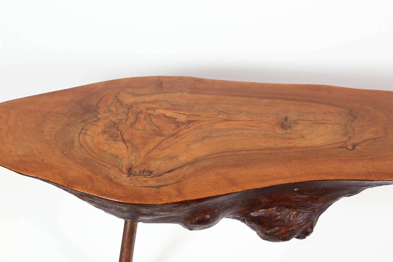 Austrian Early Custom-Made Table by Carl Auböck For Sale