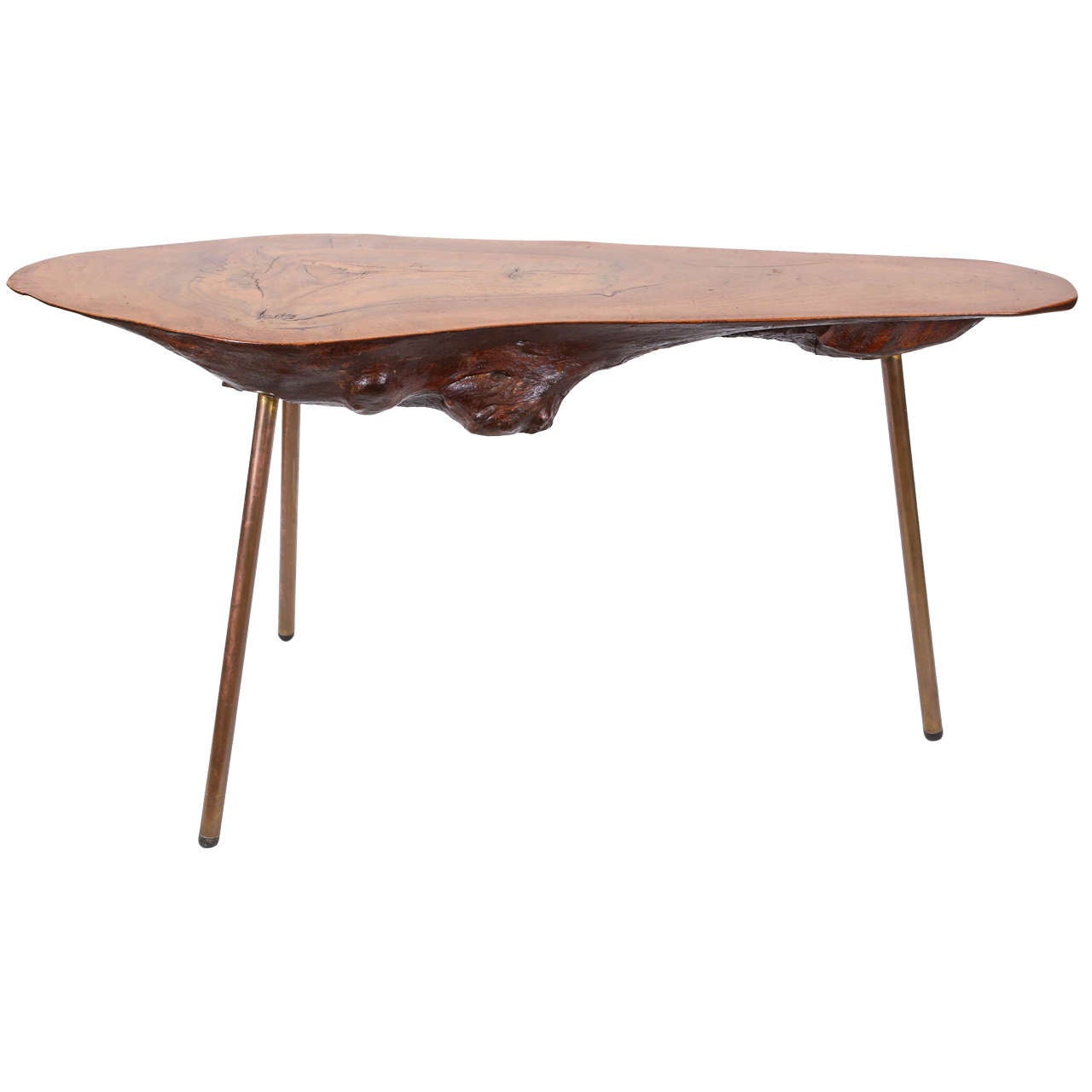 Early Custom-Made Table by Carl Auböck For Sale
