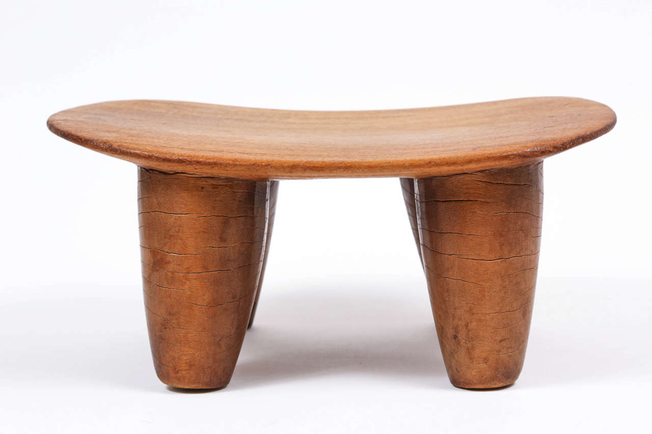 Ivorian Unusually Fine Small Senufo Stool For Sale