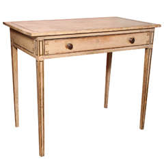 An English Regency Painted Writing Desk, Early 20th Century