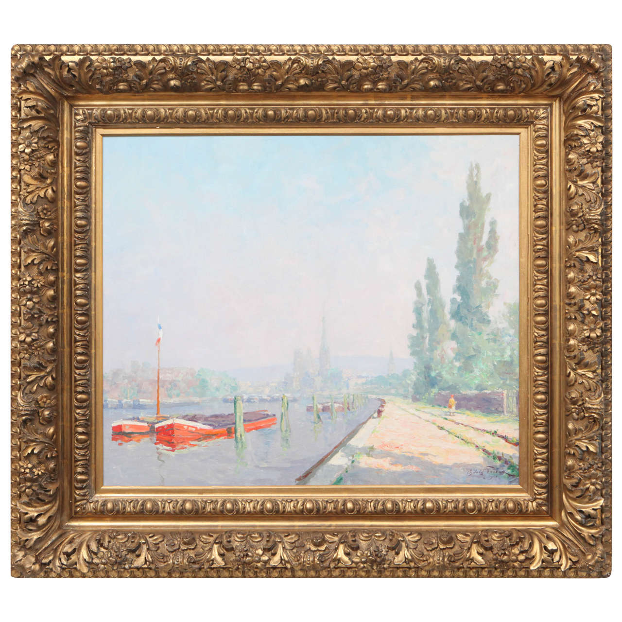 Original Signed Oil Painting of Clown by Red Skelton at 1stDibs red