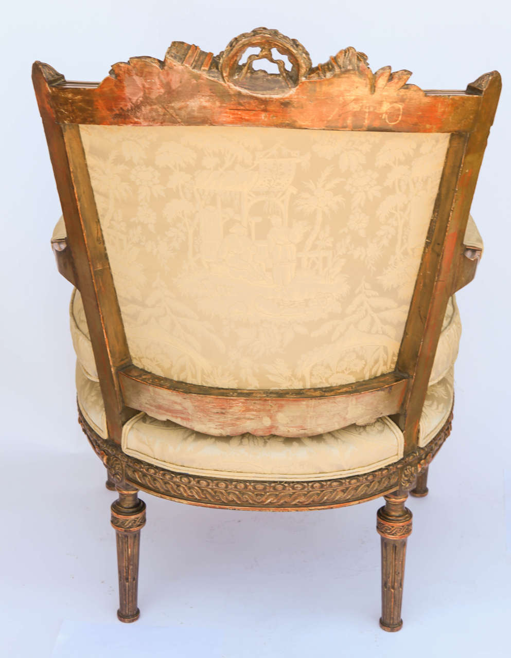 Pair of 19th Century French Walnut Armchairs at 1stDibs