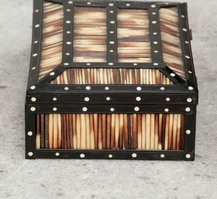 Anglo-Indian Porcupine Quill box 3