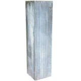 A contemporary Zinc Pedestal