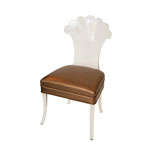 Beautiful "Glassics" Lucite Chair by Grosfeld House Beautiful "Glassics" Lucite Chair by Grosfeld House