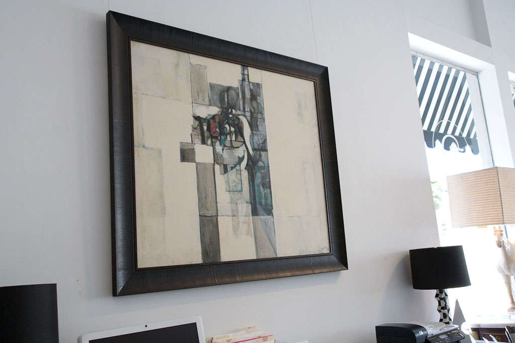 Mid-20th Century Original Oil Painting 