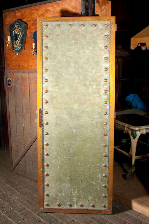Five Studded Metal Panels