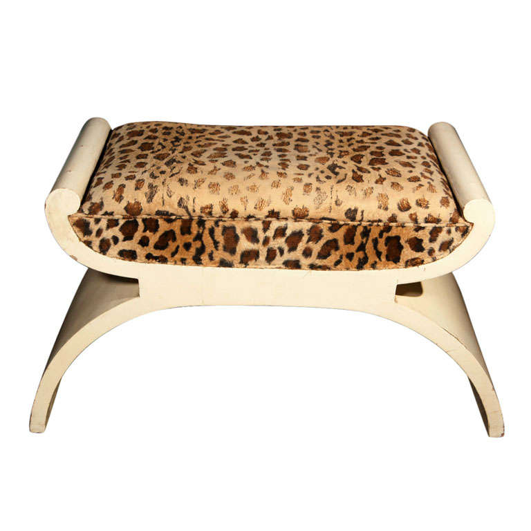 French Art Deco Bench