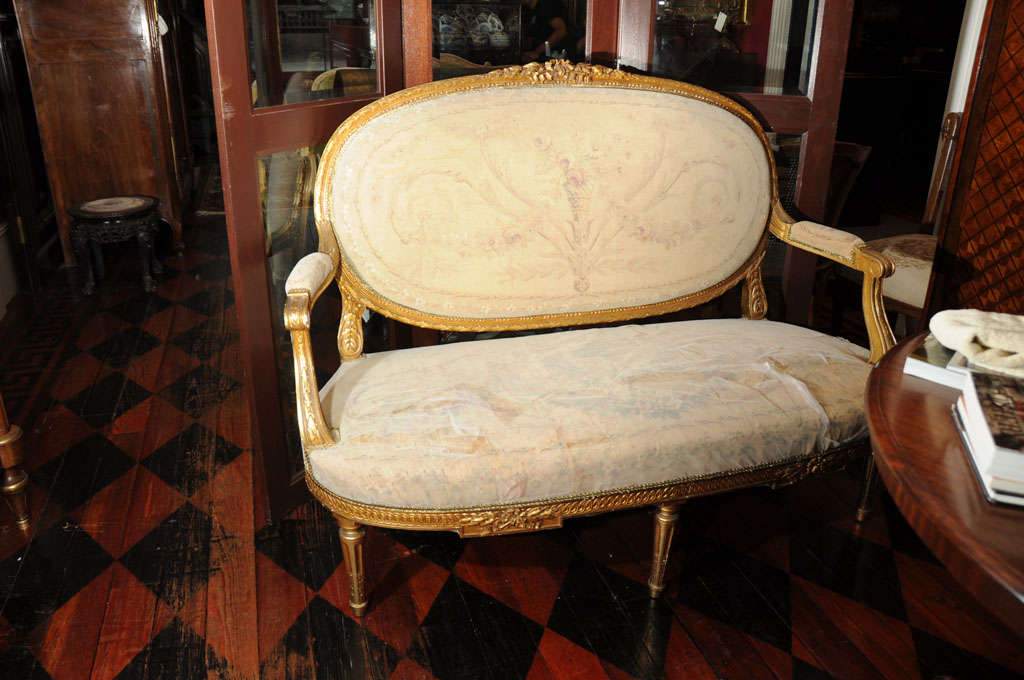 Louis XVI settee