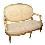 Louis XVI settee