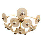 Sputnik Style Starburst Chandelier