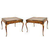Pair of Mastercraft End Tables by Bernhard Rohne