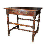 Charles II Period English Oak Side Table