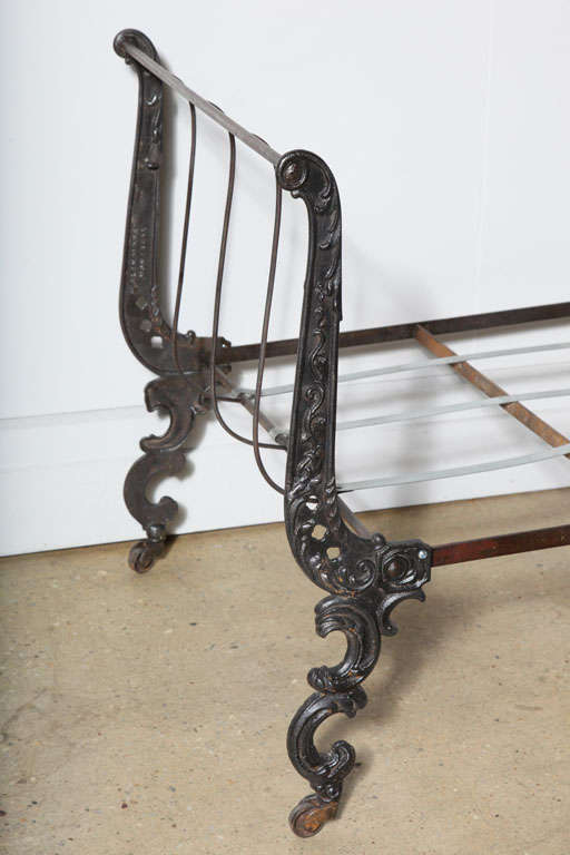Cast Iron folding Day Bed 1