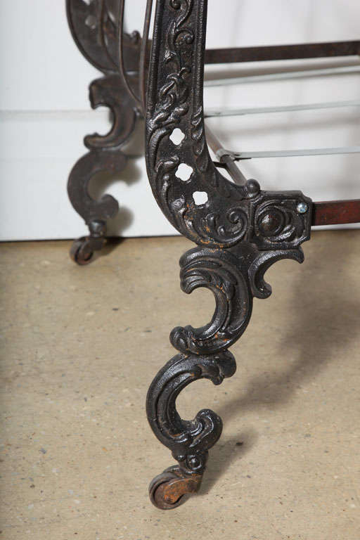 Cast Iron folding Day Bed 2