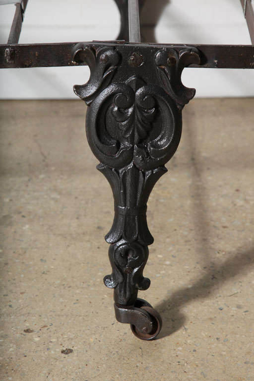 Cast Iron folding Day Bed 3