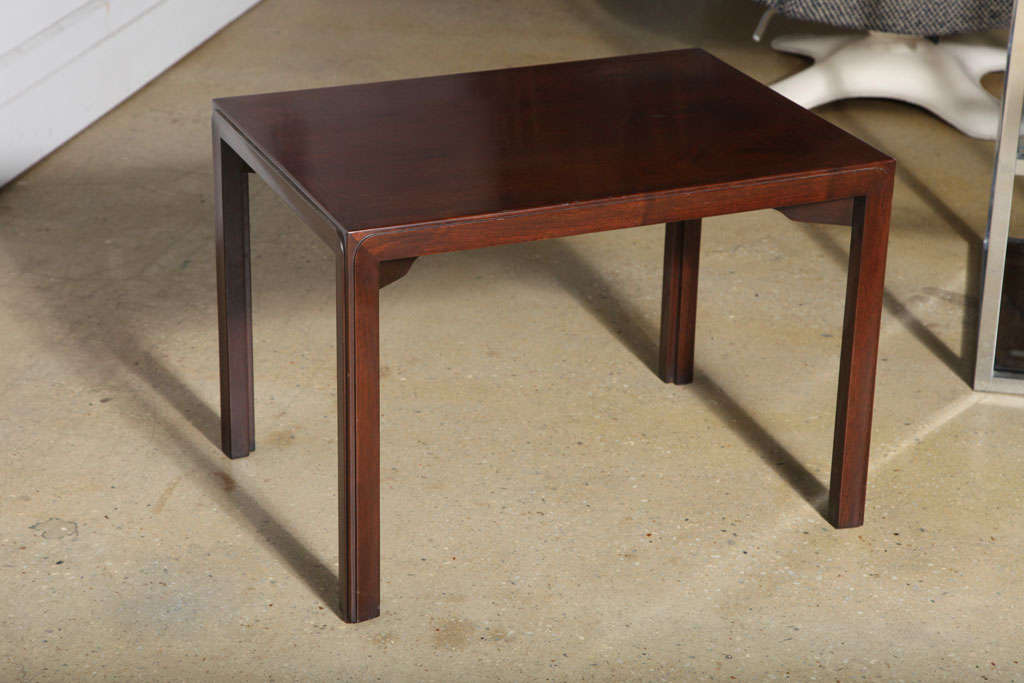 pair Edward Wormley End Tables by Dunbar