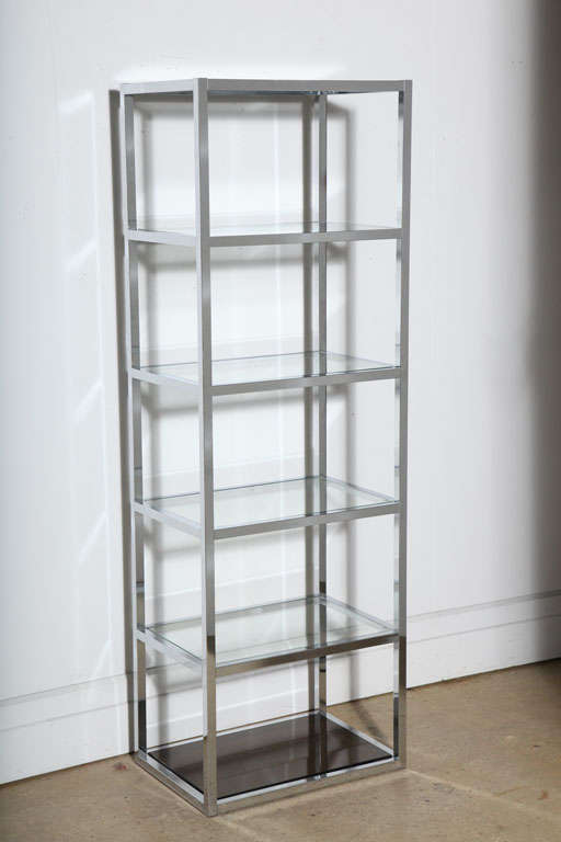 pair of Milo Baughman Etageres