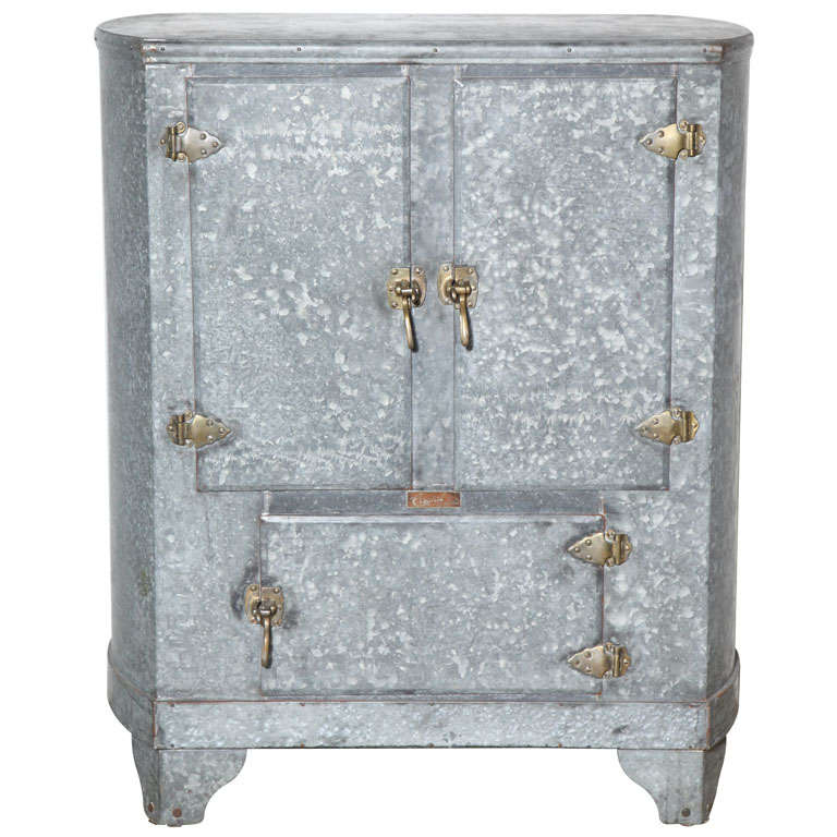 Icebox by Crystal Refrigerator Co. at 1stDibs crystal ice box