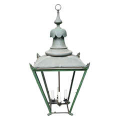 Rare Estate Sized Copper Lantern