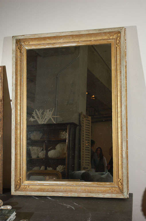 Large French Gilt Mirror