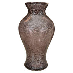 Violet Murano Glass Vase