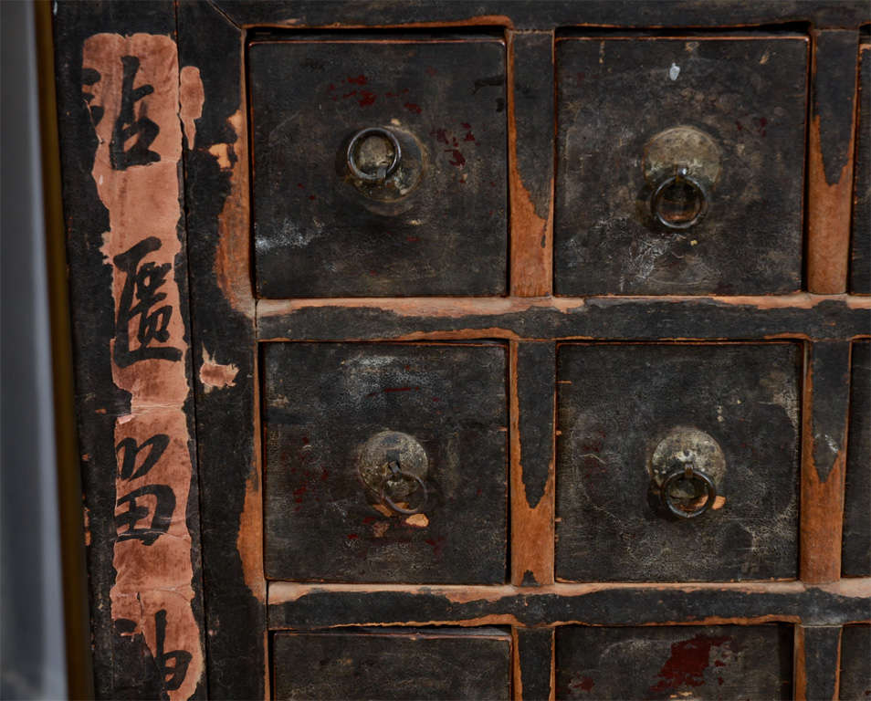 Chinese Apothecary Chest In Good Condition In New York, NY