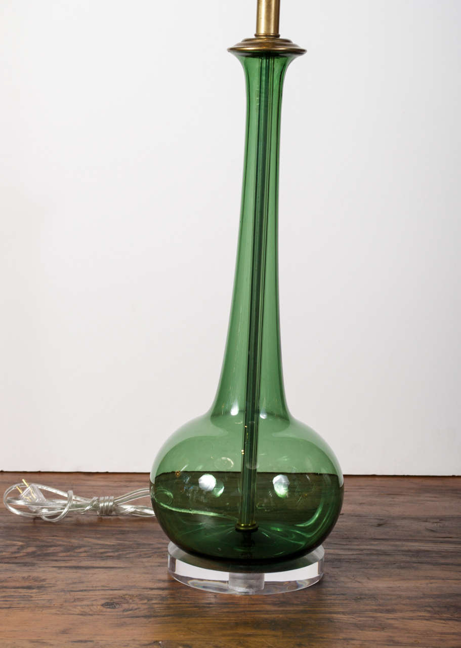 Pair of Vintage Marbro Decanter Lamps at 1stdibs