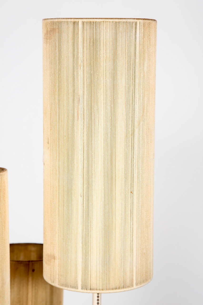 Modern David Wurster Three Stem Floor Lamp for Raymor