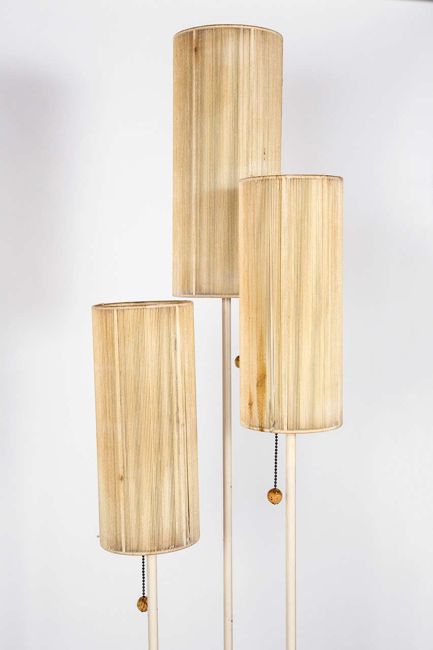 David Wurster Three Stem Floor Lamp for Raymor 1