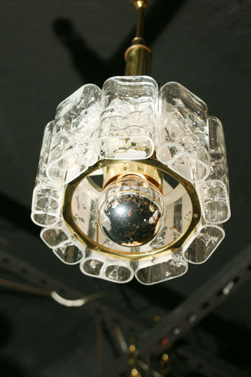 SIMPLE AND ELEGANT AUSTRIAN GLASS PENDANT LIGHT