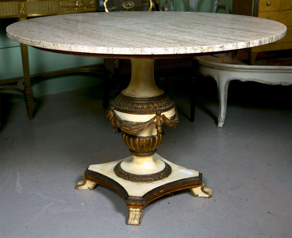 Italian Round Center Table