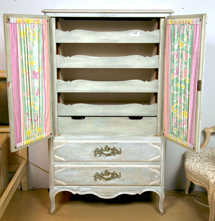how to paint an armoire shabby chic